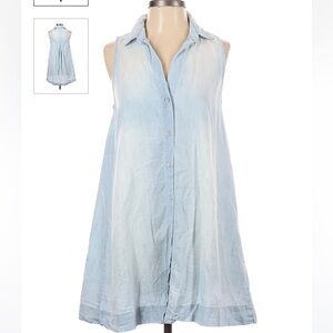 Bella Dahl Button Front Chambray Dress